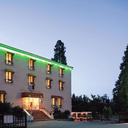 Logis Hotel Restaurant Les Cedres Joyeuse Exterior photo