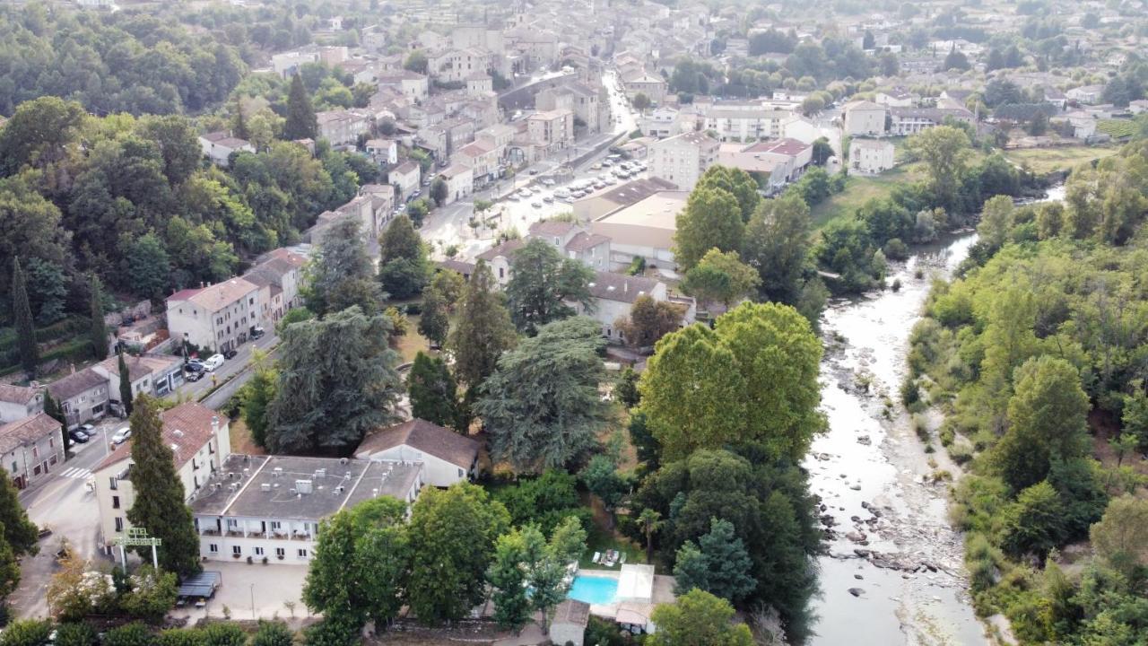 Logis Hotel Restaurant Les Cedres Joyeuse Exterior photo